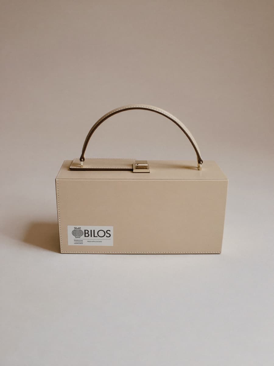 Vergé Structured Top-Handle Bag