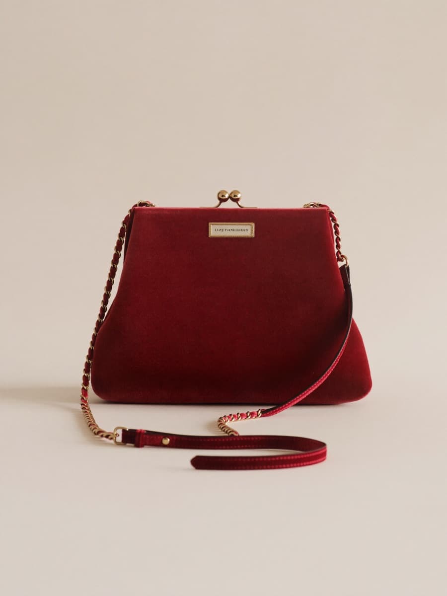 Noir Atelier Velvet Evening Clutch